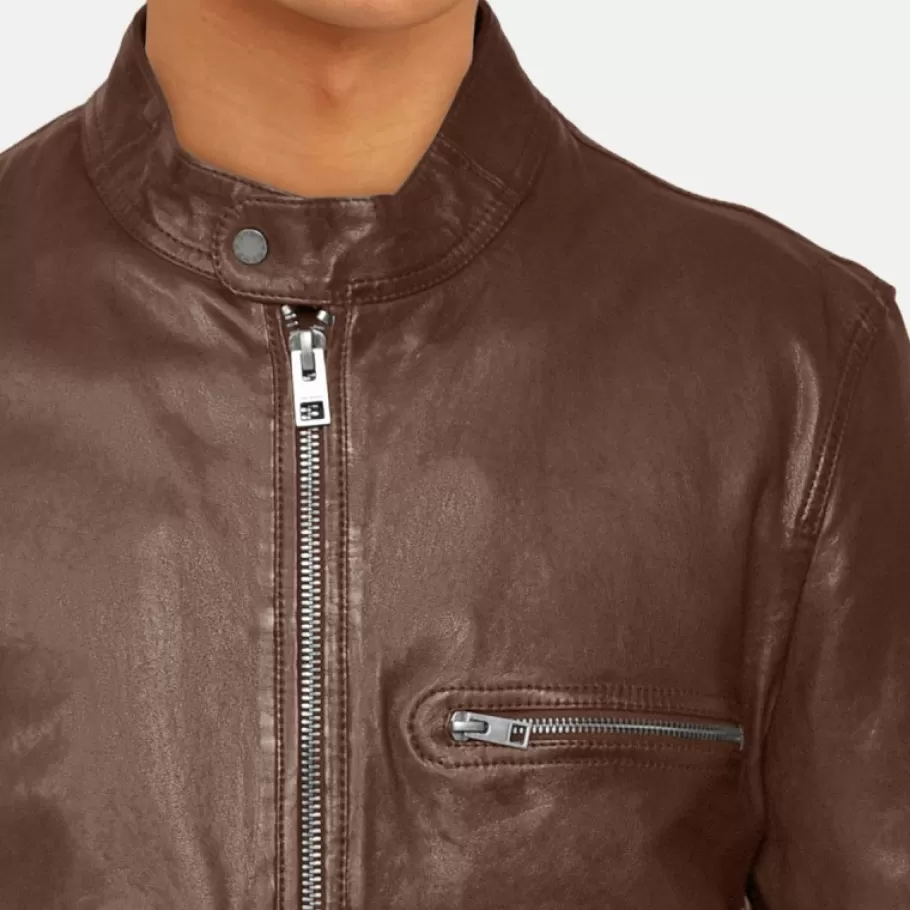 OAKWOOD Bobby Tan - Blouson En Cuir Veritable Clearance