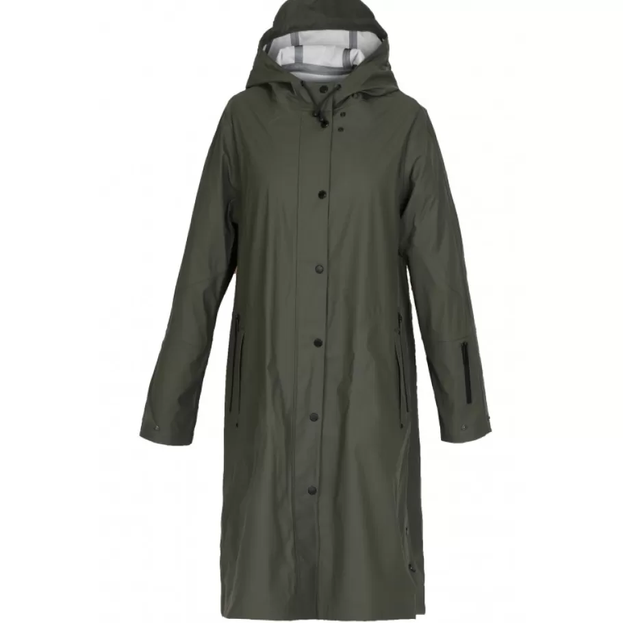 OAKWOOD Deluge Kaki - Manteau Imperméable En Polyester Shop