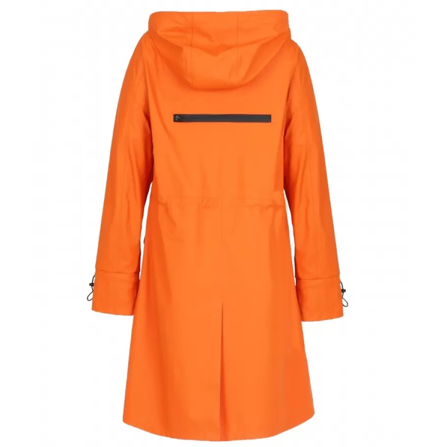 OAKWOOD Deluge Orange- Manteau Imperméable En Polyester Cheap