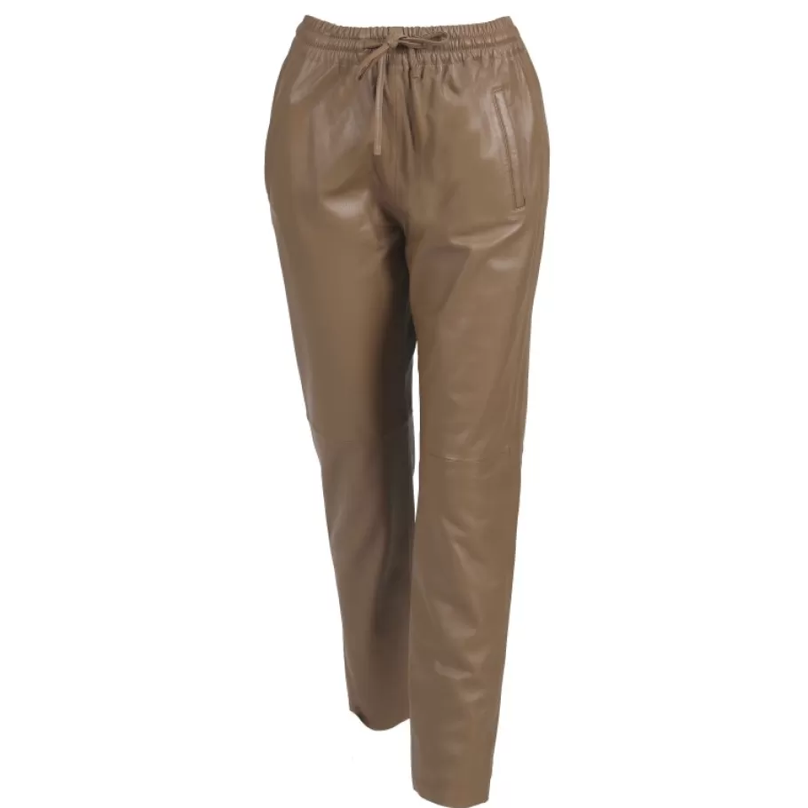 OAKWOOD Gift Cafe - Pantalon Jogpant Cuir Veritable Discount