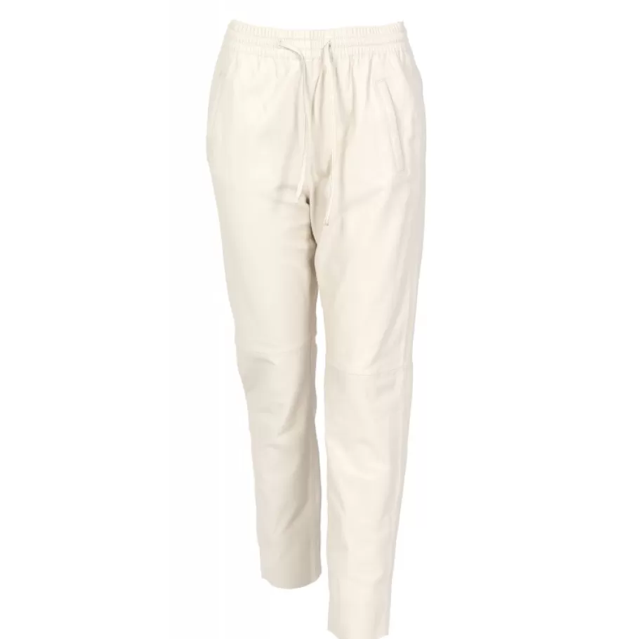 OAKWOOD Gift Coquille - Pantalon Jogpant Cuir Veritable Online