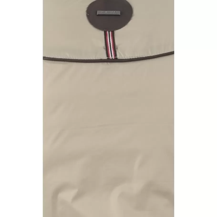 OAKWOOD Happy Chocolat - Doudoune En Cuir Veritable Bicolore A Capuche & Fourrure Sale