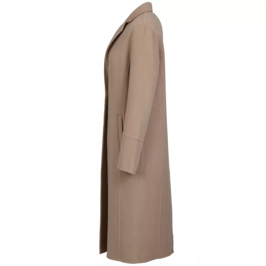 OAKWOOD Helsinki Taupe - Manteau En Laine Melangee Shop