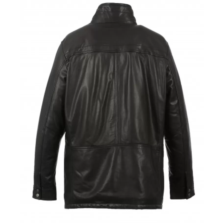 OAKWOOD Hills Noir - Veste En Cuir Veritable Best