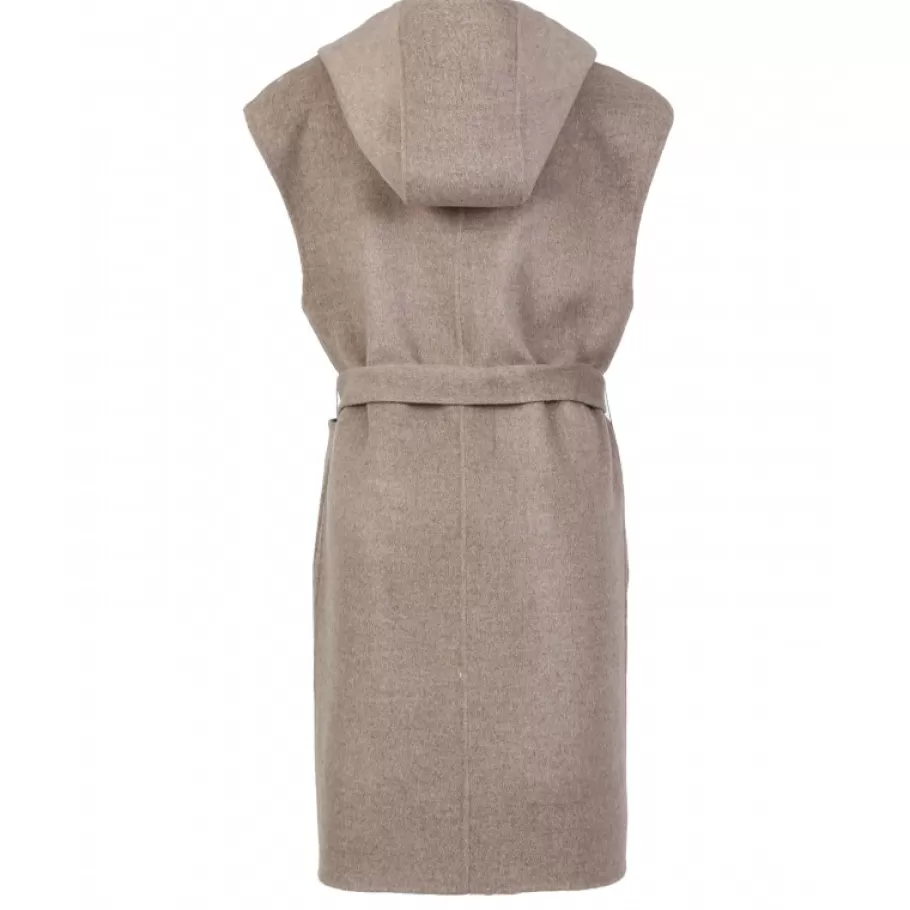 OAKWOOD Libertad Bicolore - Manteau Sans Manche Reversible En Laine Melangee Fashion