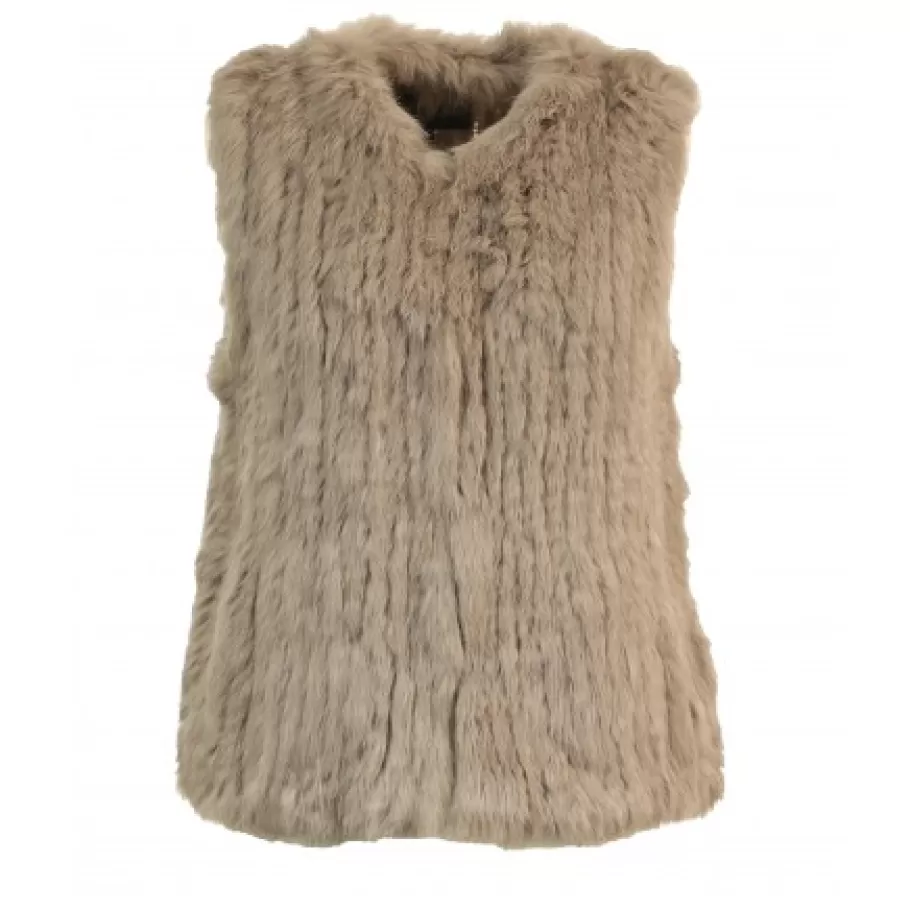 Gilet fourrure sans manche oakwood sale