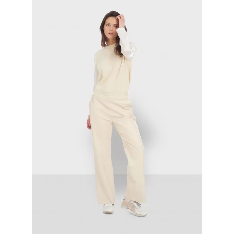 OAKWOOD Mila Coquille - Pantalon Large Taille Haute En Cuir Veritable Shop