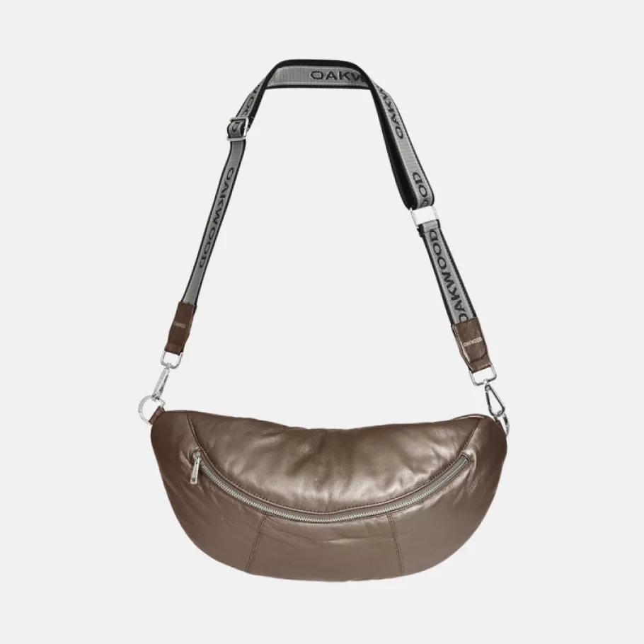 OAKWOOD Murillo Metal Gold - Sac En Bandouiliere En Cuir Veritable Online