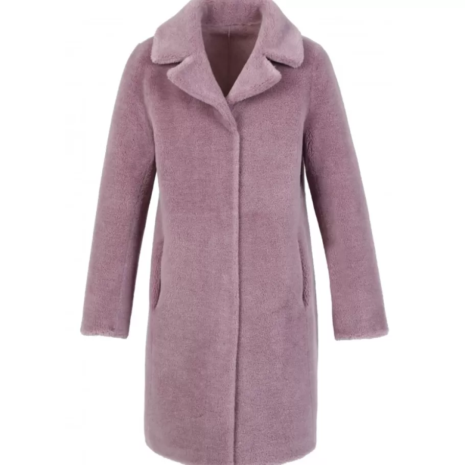 OAKWOOD Venus Lilas - Manteau Reversible En Laine Shop