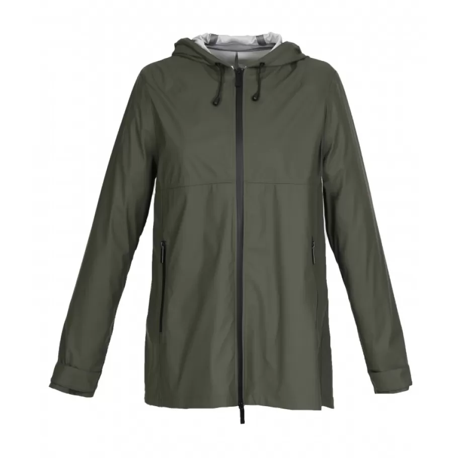 OAKWOOD Zephyr Kaki - Veste Imperméable En Polyester Fashion